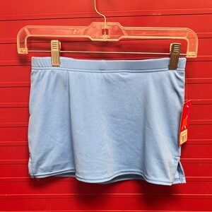 Light Blue Mini Skort